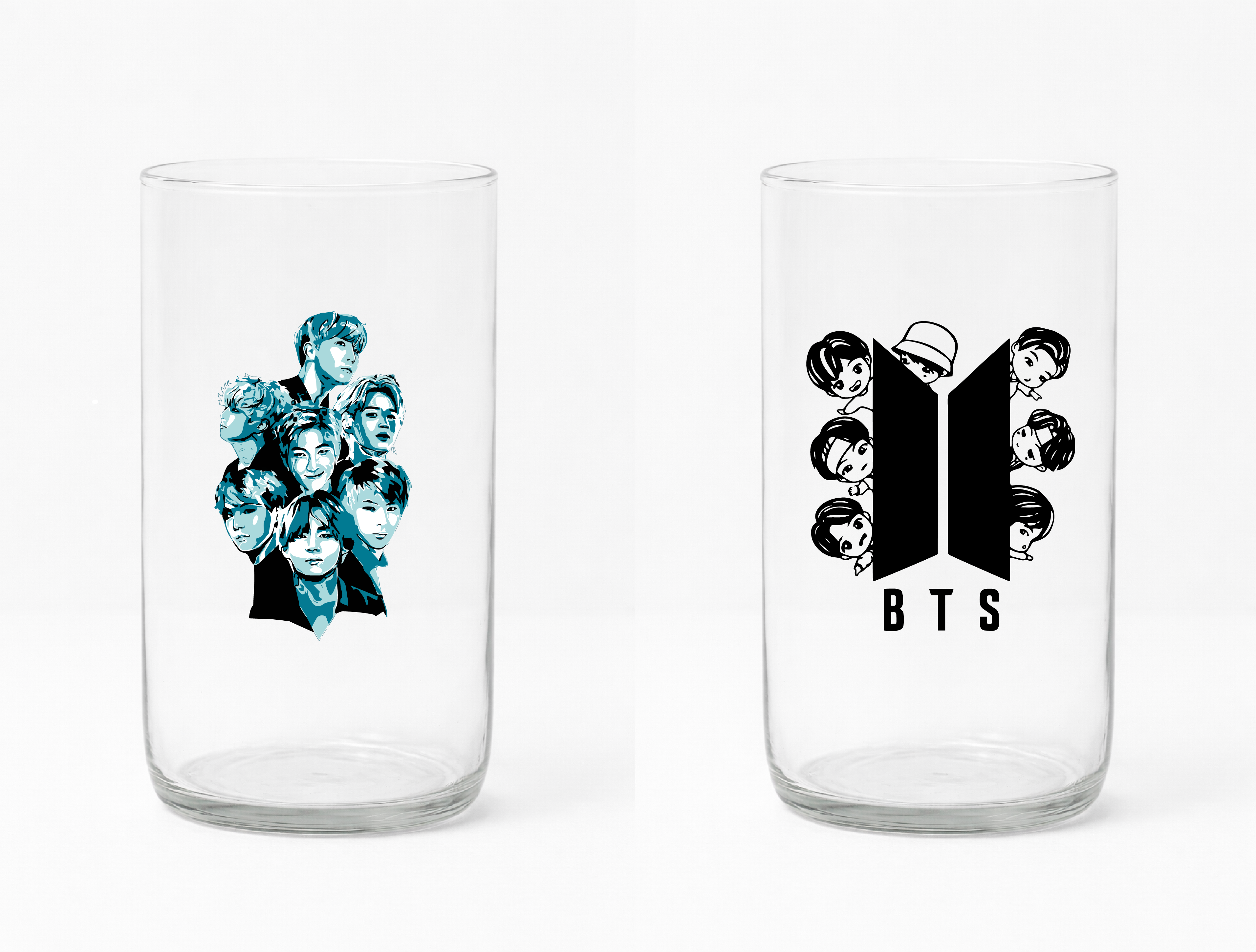 Vaso Reciclado BTS