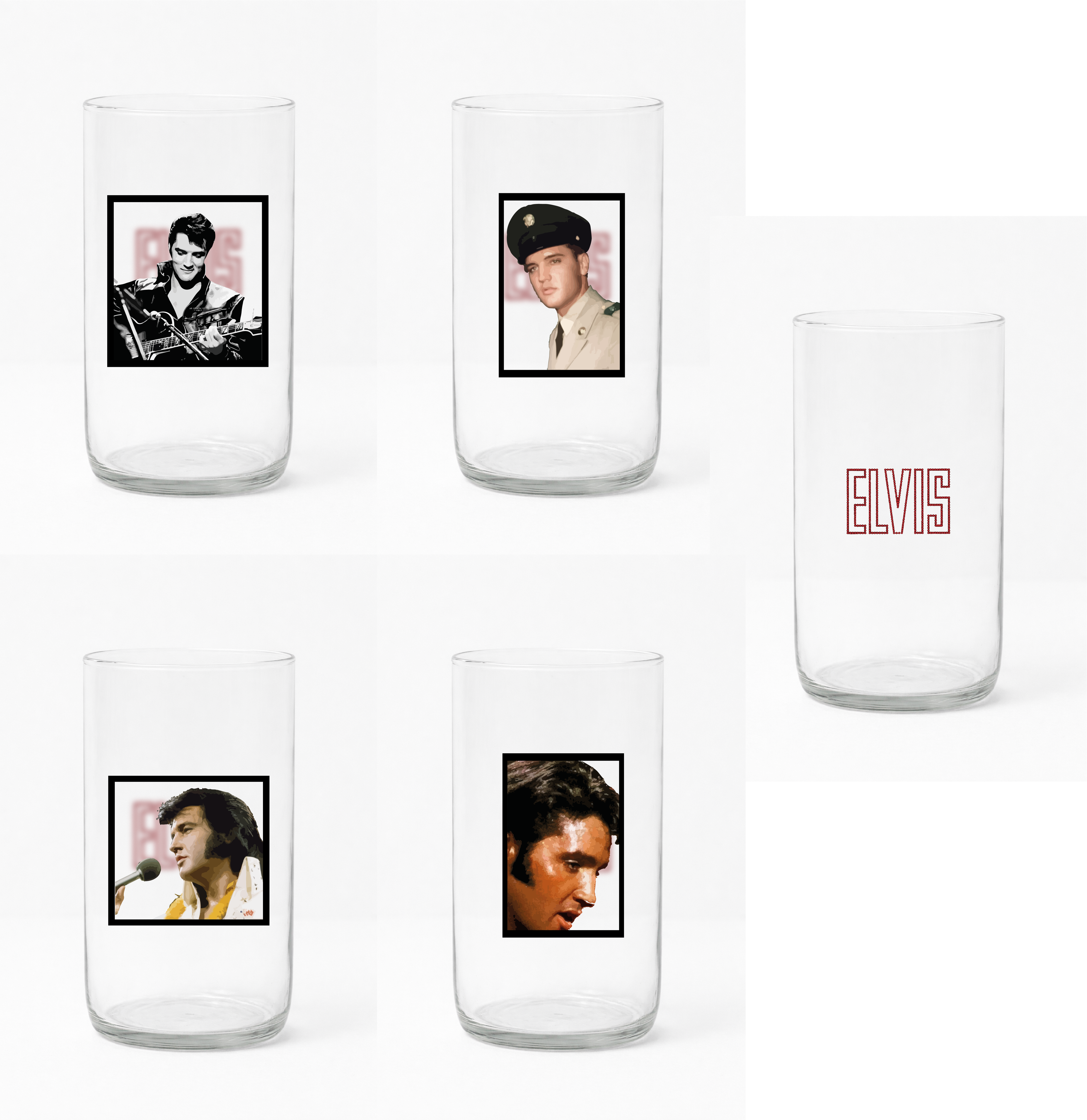 Colección Vasos Reciclados Elvis