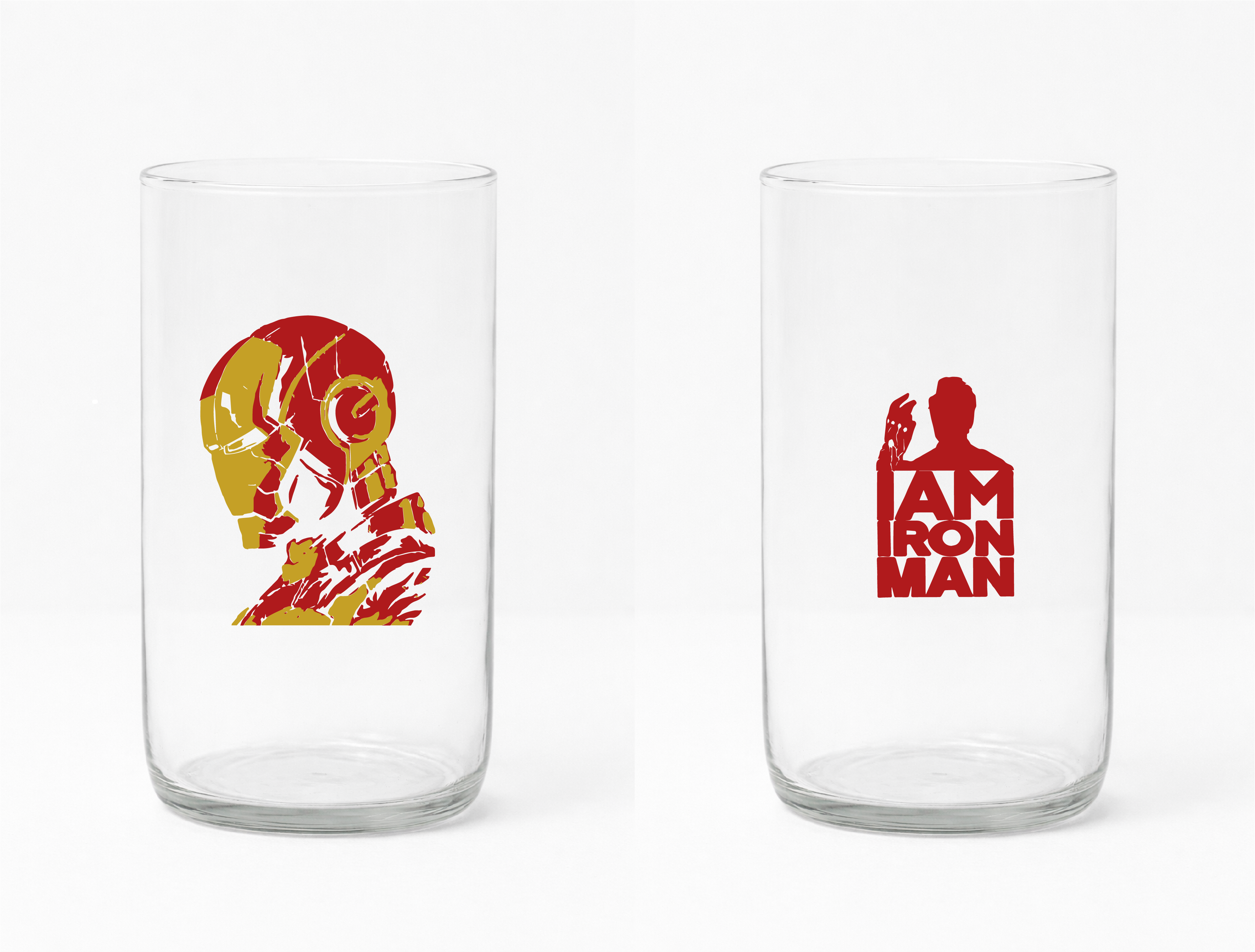 Vaso Reciclado Iron Man