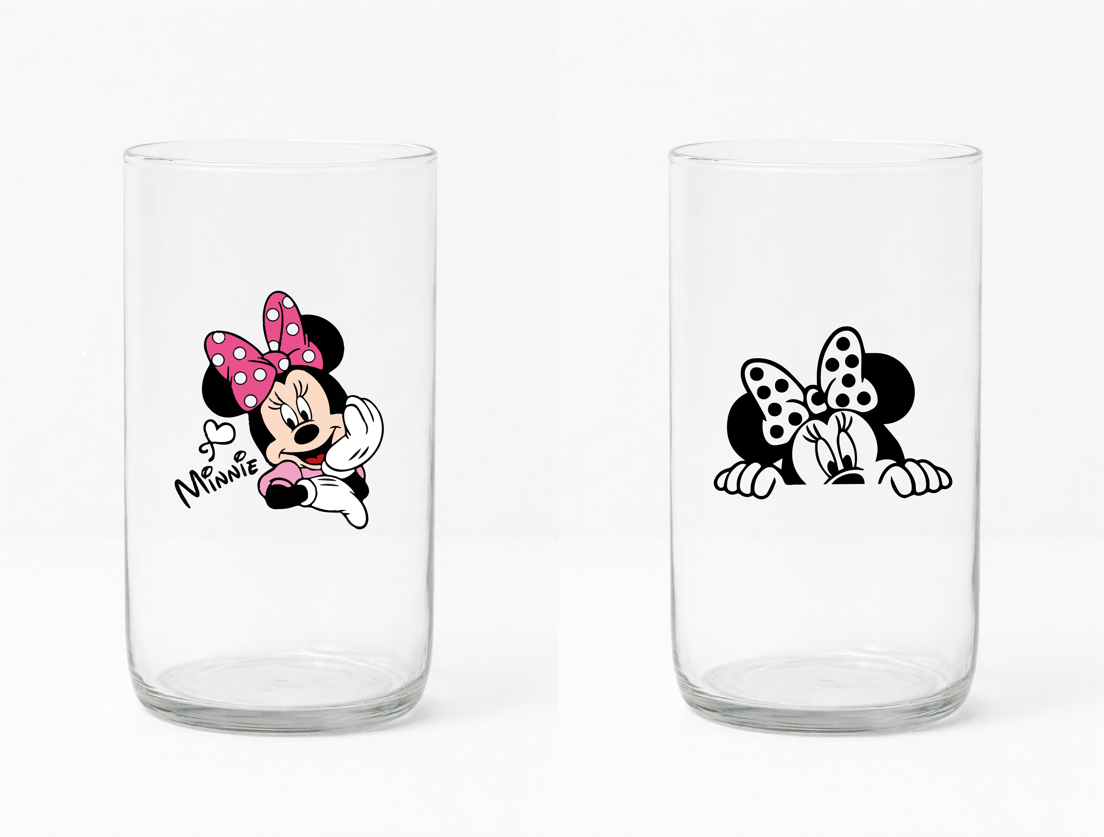 Vaso Reciclado Minnie Mouse