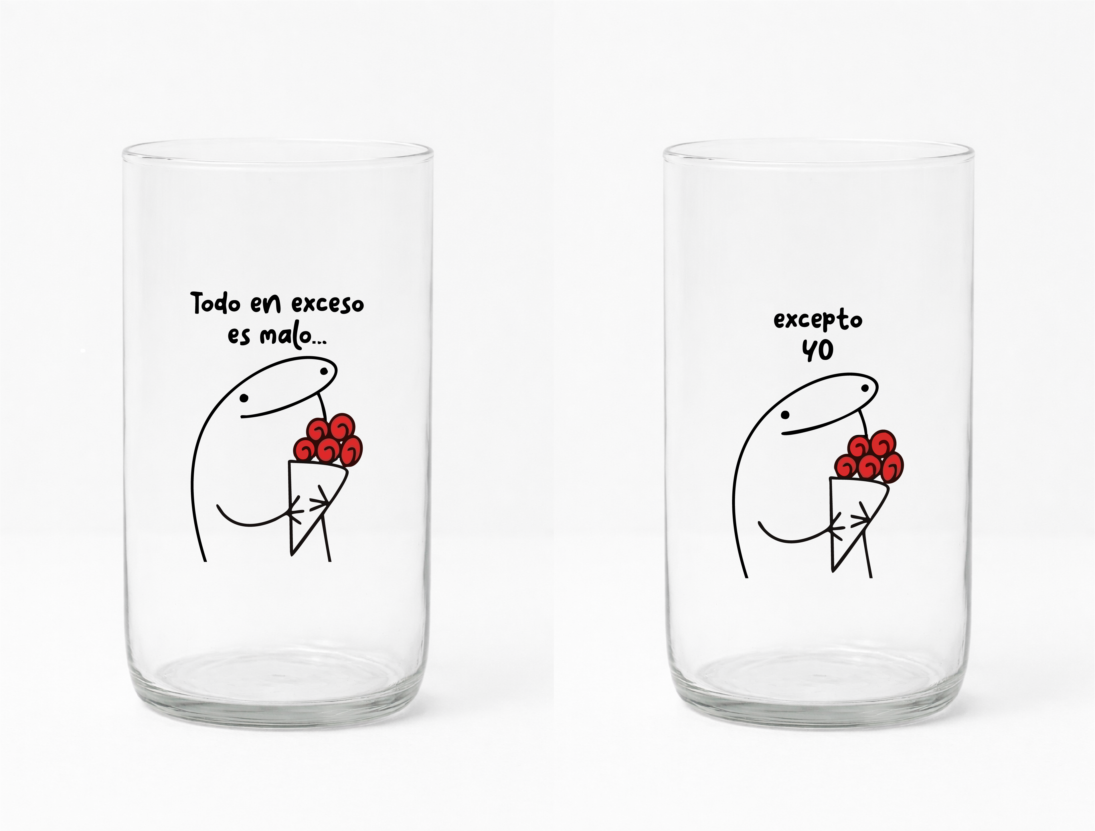Vaso Reciclado Flork Pareja 2