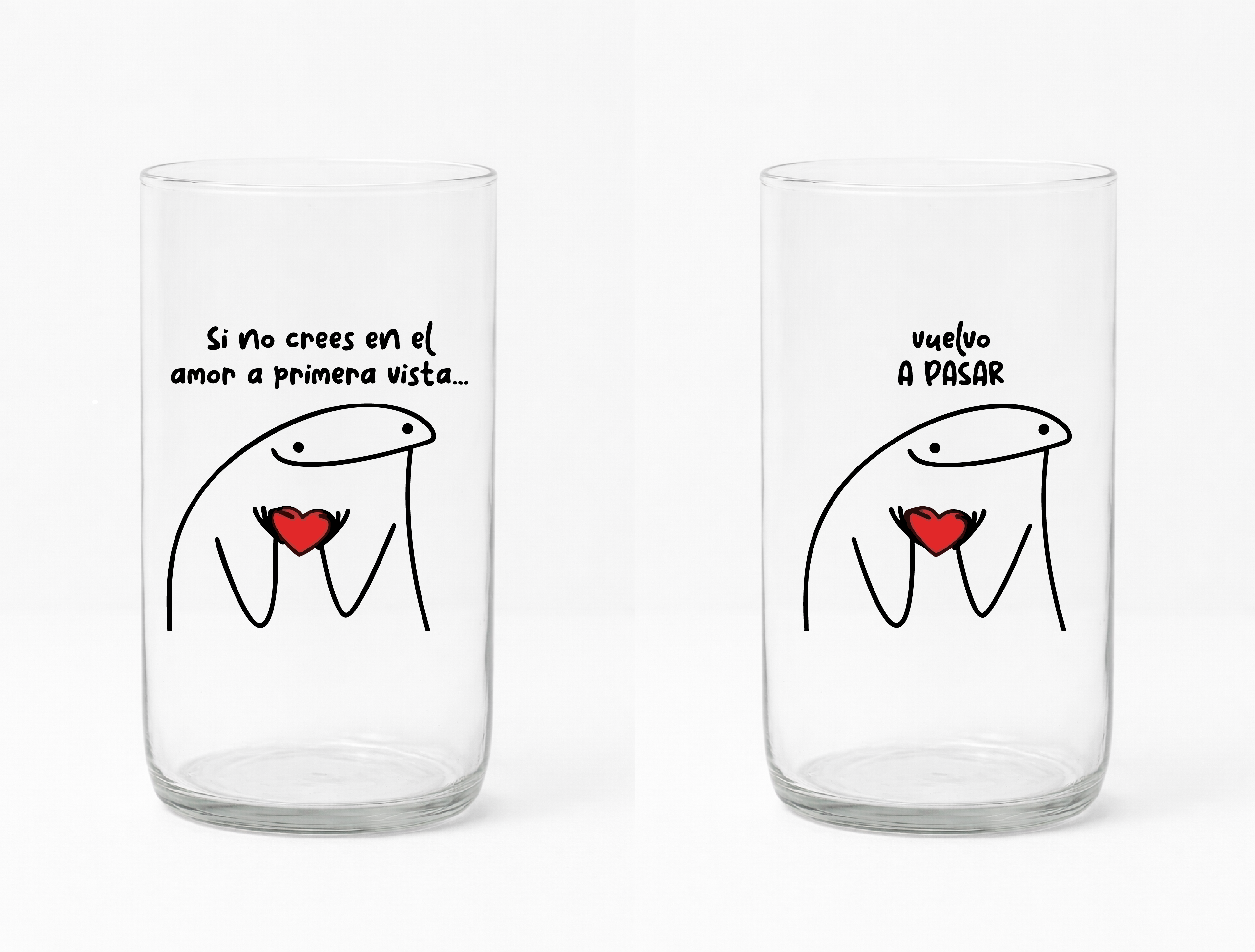 Vaso Reciclado Flork Pareja 3
