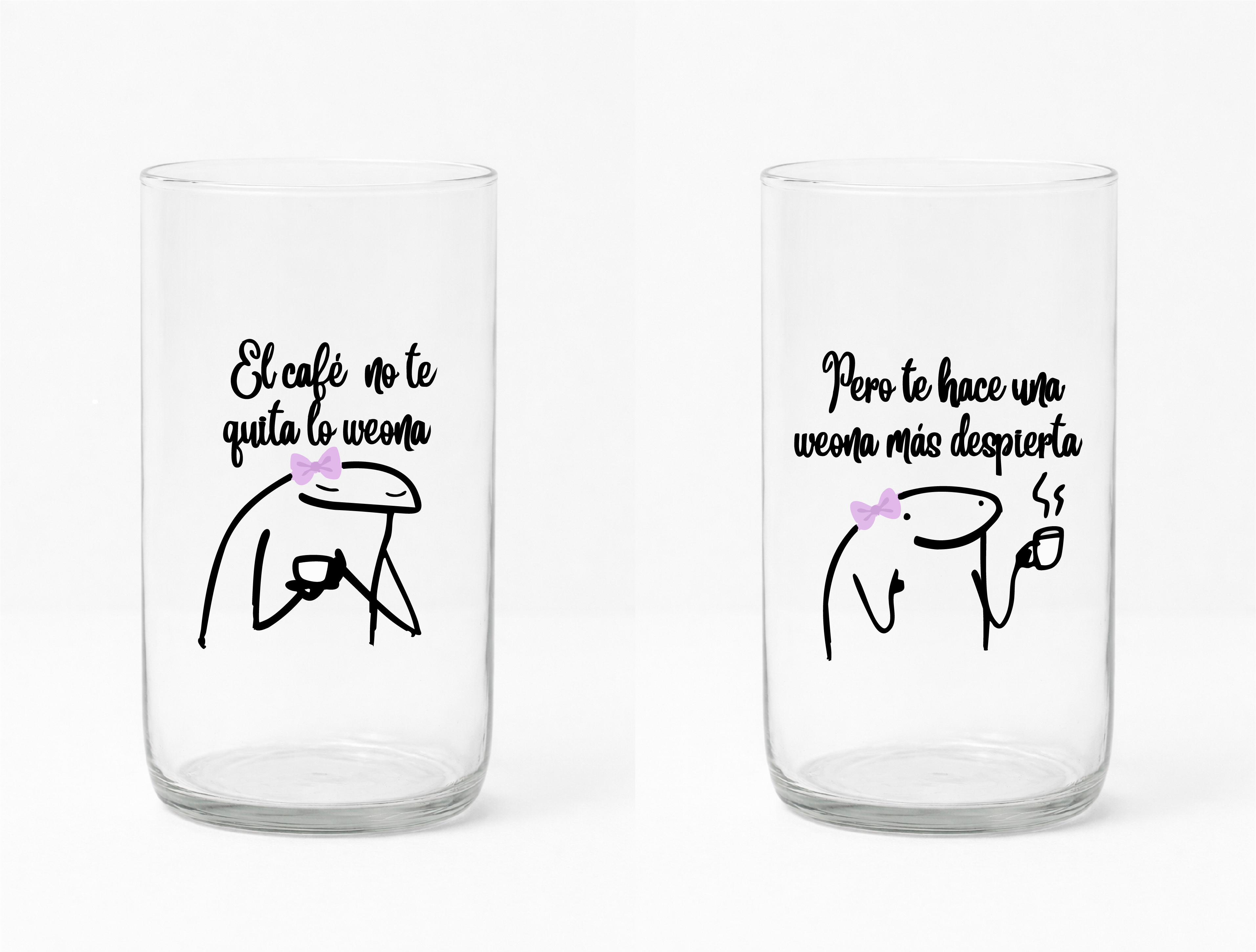 Vaso Reciclado Flork Pareja 4