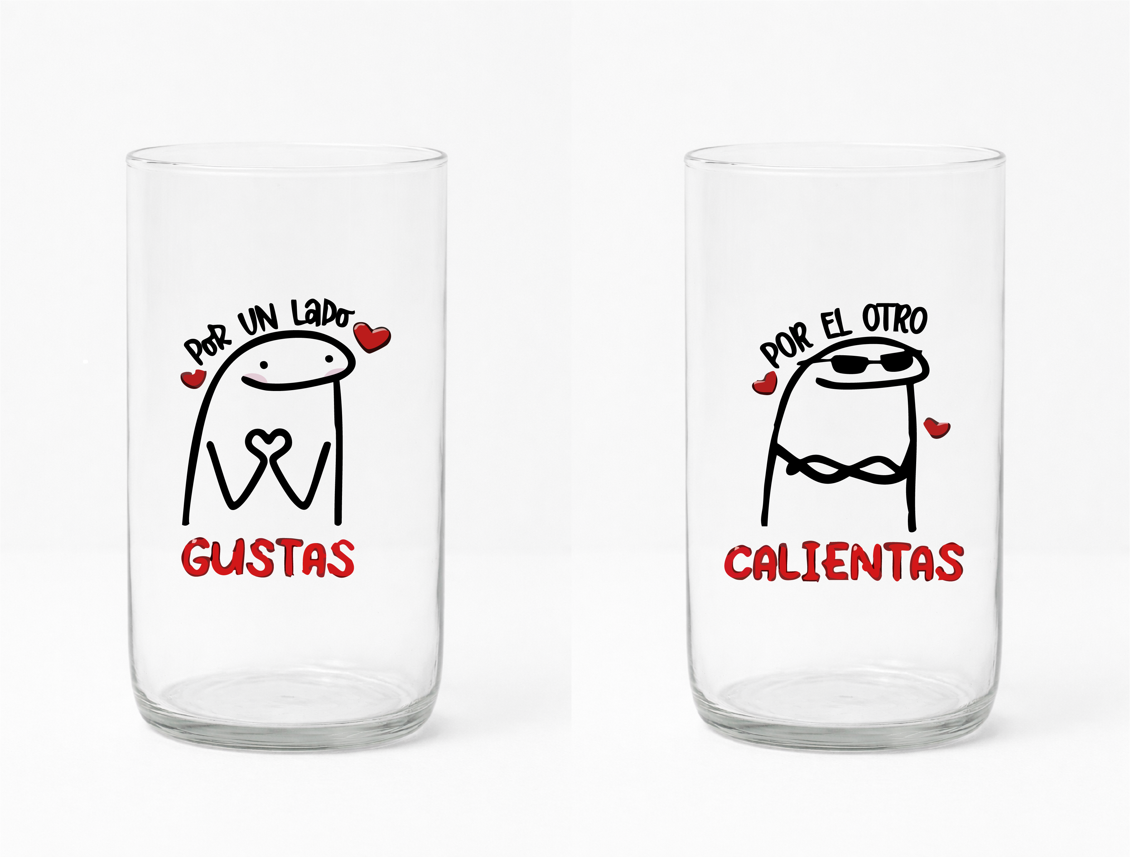 Vaso Reciclado Flork Pareja 5
