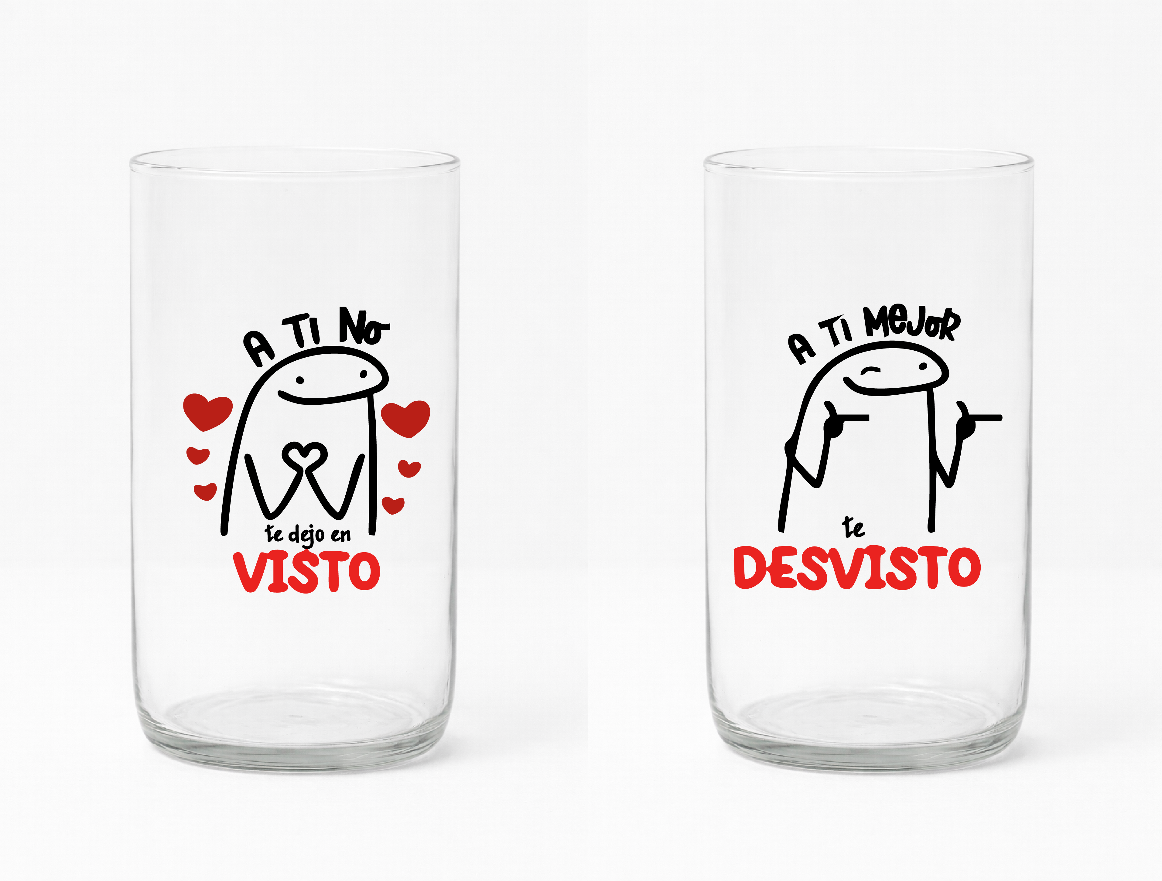 Vaso Reciclado Flork Pareja 7