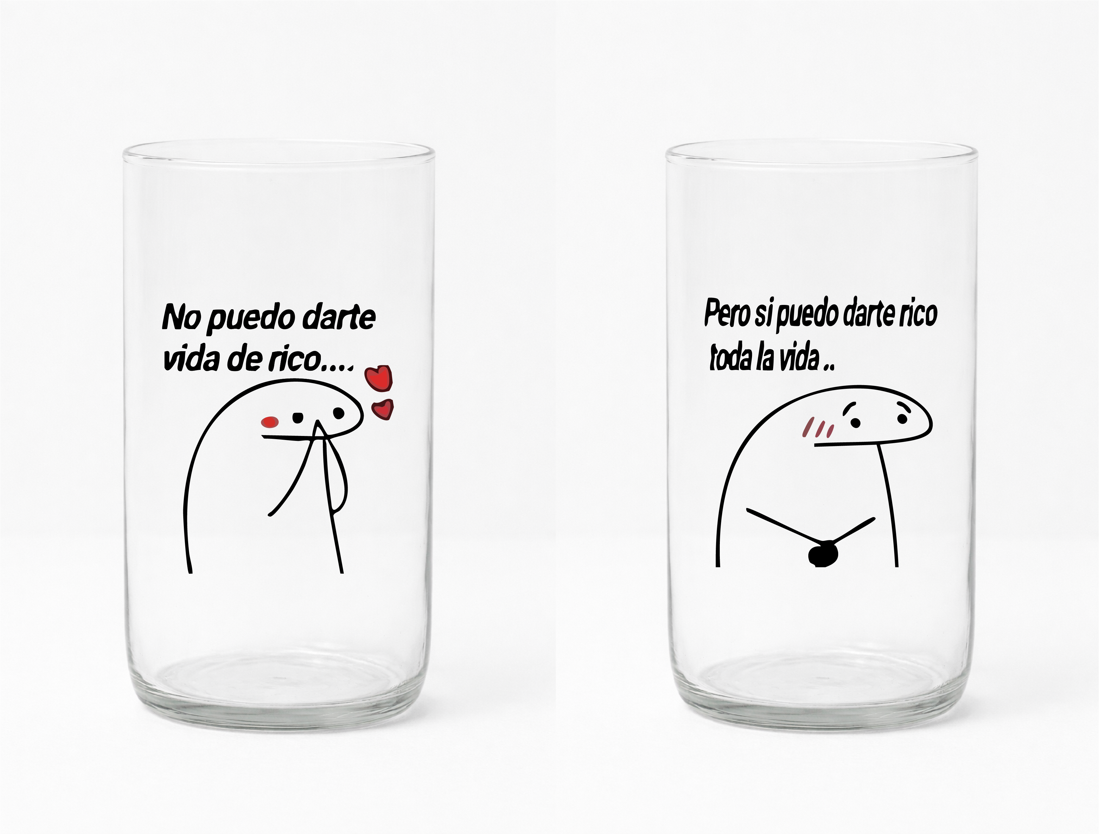 Vaso Reciclado Flork Pareja 8
