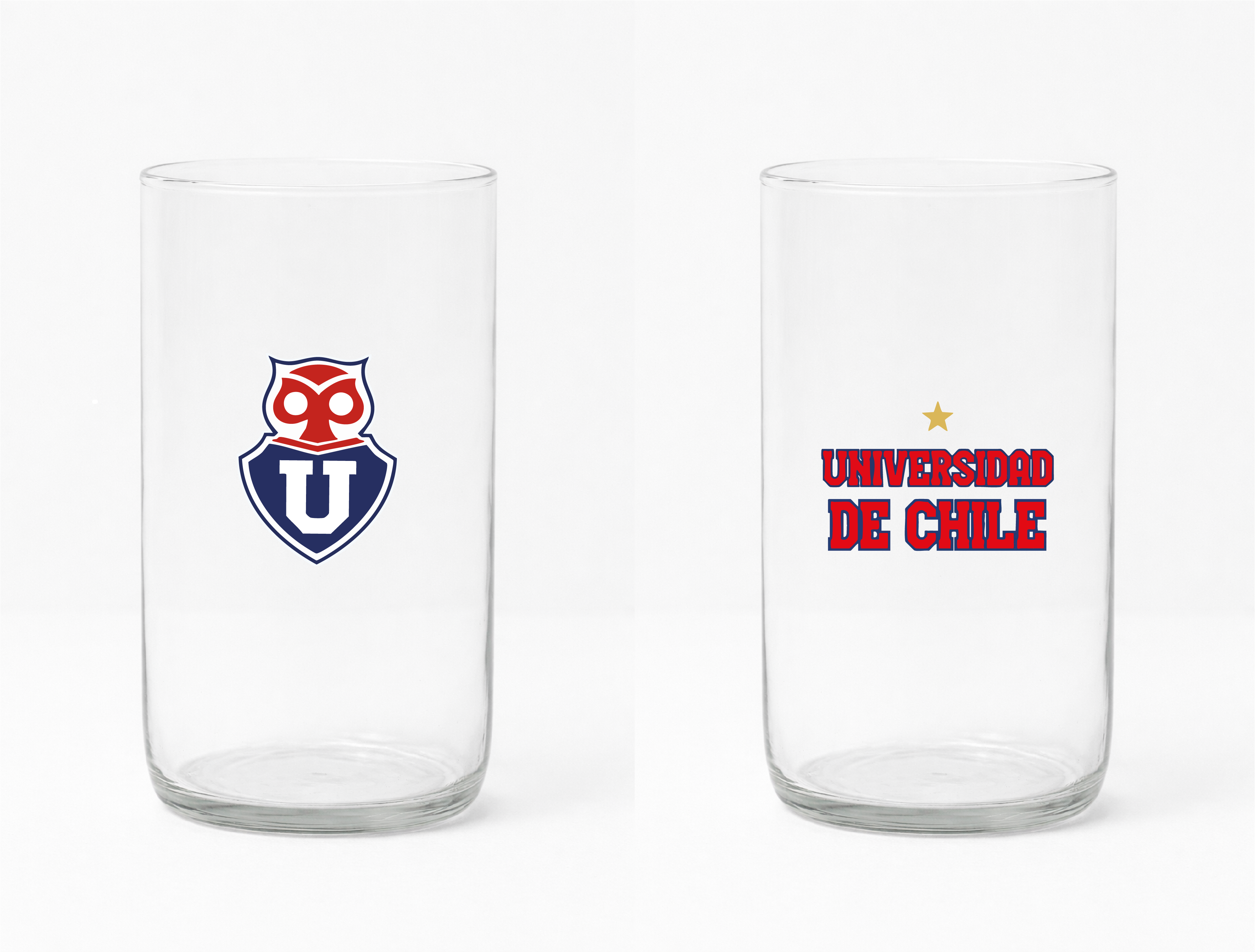 Vaso Reciclado Universida de Chile